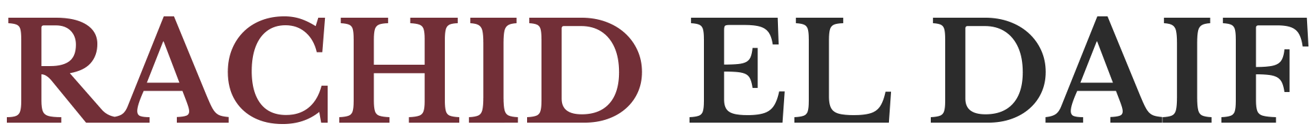 Rachid El Daif-Lebanese Author